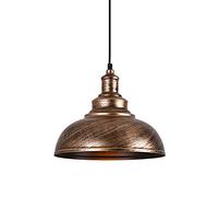 KXKLGWHN Lampada a Sospensione in Metallo in Stile Industriale, Paralume a Sospensione a Forma di Scodella Creativa, lampadario a soffitto a Incasso, Lampada a Sospensione Singola E27 e apparecchi di