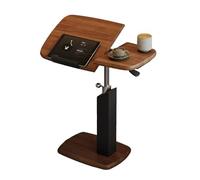 KXPSWGE Tavolo da Letto, Scrivania per Computer con rotelle,Tavolino da Divano per Pc,Comodino Altezza Regolabile Tavolo da caffè,per Il Lavoro, Il Tempo Libero e la ristorazione