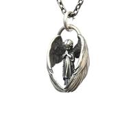 KXQYIKYI Accessorio Sterling Argento Guardian ALINI ALINI CRIDULE Pendant Archangel Saint Gabriel Paladin NACCHLACA GIETRI E Donne Amulet Christian
