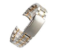 KXQYIKYI Adatta a sei cinghia in acciaio inossidabile al cittadino di sei timex cingolex da 20 mm 22 mm in metallo metallico del braccialetto