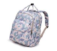 KXQYIKYI Bassa Mumma - Borsa per Bambini a Largo Pannolino per Bambini Multifunzione da Viaggio per Viaggi per Pannolino per Mamma papà (Nero)