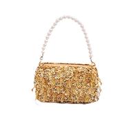 KXQYIKYI Borsa da sera con paillettes in rilievo per le donne in abbigliamento per celebrità portatile