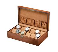 KXQYIKYI Case d'oro dell'orologio Vintage Orologio in Legno Scatola di stoccaggio Scatola di Orologio in Legno in Legno in Legno Collana Bracciale Box