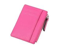 KXQYIKYI Donne uomini Lady Wallet Pure Zipper PU Piccola mini morbida sottile per moneta moneta