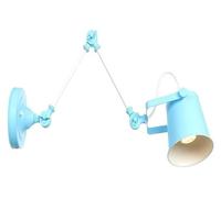 KXQYIKYI Lampada a Parete lampade da Parete Industriale Vintage, a Parete a Parete Swing Swing a Braccio Lunghe per Camera da Letto luminaire Lettura di Lettura, Arancione/Bianco (Colore: Rosa)