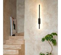 KXQYIKYI Lampada da Parete Lampade da Parete a LED Linea Moderna per Interni Applique dimmerabili Camera da Letto in Alluminio con Telecomando Corridoio per Soggiorno Scale Corridoio (Oro, 100 cm)