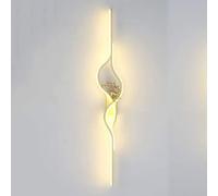 KXQYIKYI Luce da Parete LED Light Molto METALE Linea Linea LAMPAGGIO LIMAGGIO di LAMPAGGIO per LAMPIONE Camera da Legno SOLAMENTO LAMPARE di ACCUNCA del Molto Sconce in INDIUTTO (Oro, 80 cm)