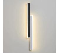 KXQYIKYI Luce da parete LED Linear FLUCH Mount PLADIER Lette GOLLE Lungo Pieghe Pareti Indoor 3000K Modern PLAFIER LUMINOSO