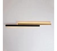 KXQYIKYI Luce da parete LED Linear FLUCH Mount PLADIER Lette GOLLE Lungo Pieghe Pareti Indoor 3000K Modern PLAFIER LUMINOSO