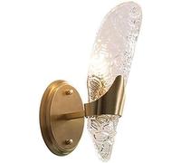 KXQYIKYI Luce da Parete Tutta Lampada da Parete American American Retro Golden Decoration Freeture Modern Wall Light Creative con Lampada per Decorazioni per Lettura a lume di Candela Martellata