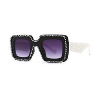 KXQYIKYI Moda Vintage Quadrato Oversize Occhiali Da Sole Donne Uomini di Lusso Grande Telaio Occhiali Da Sole Viaggio Tonalità UV400