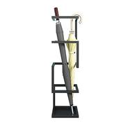 KXQYIKYI Ombrello Sta in Metallo Stand Ombrello Rack Ombrello Porta Spaziale Supporto Ombrello per Bastoncini da Portata di Portata Portico (Blanc)