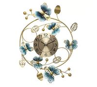 KXQYIKYI Orologio da Parete Soggiorno Orologio da Parete Decorativo Creative Metal Butterfly Decorative Collo Collo Collo Molto Completo per CUSCINE CUSCINE CUSCINE OCCOLO Decorativo
