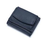 KXQYIKYI Portafoglio mini portamonete in pelle da donna - Portafoglio corto compatto ed elegante (rosa chiaro)