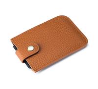 KXQYIKYI Portafoglio sottile in pelle da donna con mini porta carte di credito con blocco RFID e slot per carte impilate (verde)