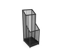KXQYIKYI Stand Ombrello Stand Black Metal Ombrello Stand, Secchio di stoccaggio Ombrello con Vassoio di gocciolamento Staccabile, Ombrello Stand per Home Office Canne Herbell Bid Ombrello (Gold Q)
