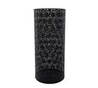 KXQYIKYI Supporto Ombrello Ombrello stoccaggio Ombrello Stand Pesante portabicchiere con Vassoio e 5 Ganci, Secchio Ombrello per Mazze da Baseball, Mazze da Golf, Giocattoli per Bambini (Black Q)