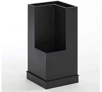 KXQYIKYI Supporto per ombrello metallico per decorazioni di decorazioni portico, forma geometrica irregolare multifunzionale, supporto ombrello a colore solido con vassoio gocciolante rimovibile