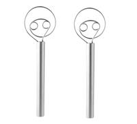 KXUSW Frusta da Cucina,Frusta,Frusta Cucina,schiaccia Patate in Acciaio,sbattitore Manuale,2 Pezzi, ergonomici, antiruggine e durevoli, Adatti per la casa e la panetteria