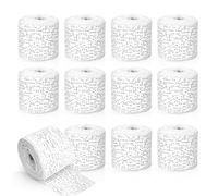 KXVXXV Bende in gesso per bambini, 5 cm x 270 cm, 12 pezzi di gesso, ad asciugatura rapida, per il fai da te, stampa in gesso