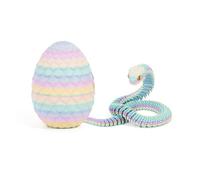 KXWDKJ 3D Giocattoli 3D Stampato Serpente Completamente Articolato con Occhi Realistici per Casa Ufficio Scrivania Esecutiva Decorazione-Matte Rainbow