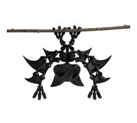 KXWDKJ Animali 3D Giocattoli 3D Stampati Pipistrello Scheletro Completamente Articolato per Halloween Ufficio Casa Libreria Scrivania Esecutiva Decorazione-Laser Black||13cm