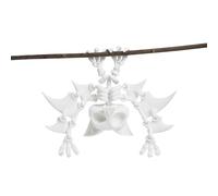 KXWDKJ Animali 3D Giocattoli 3D Stampati Pipistrello Scheletro Completamente Articolato per Halloween Ufficio Casa Libreria Scrivania Esecutiva Decorazione-Laser White||13cm