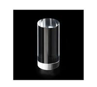 KXWDKJ Blocchi acrilici trasparenti in solido acrilico, 10 pezzi, 92% ad alta trasmissione della luce, solidi, per fotografia, boutique, gioielli, cosmetici, artigianato, armadio, mostra, 6 x 15 cm