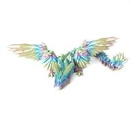 KXWDKJ Draghi 3D Draghi 3D Ali Giocattoli Computer Executive per la casa e l'ufficio Giocattoli Computer Executive (11 x 9.8 pollici Mini Colore)