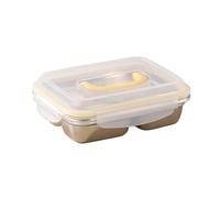 KXWDKJ Lunch Box Termico Portavivande Termico Contenitore Interno in Acciaio inox 304 da 1200 ml Con Manico Perfetto per Snack e Panini (Original)