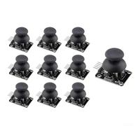 KY-023 Modulo Joystick a doppio asse 10pcs Sensore analogico Compatibile con per Arduino per Raspberry Pi Microcontrollori