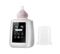 kyaoayo scaldabiberon baby sterilizzatore 6 in 1 scaldabiberon elettrico con pannello touch e regolazione della temperatura, sterilizzazione a vapore, scaldabiberon per latte materno o latte