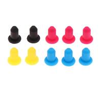 KyAPDmrxn 10 pezzi di guarnizione in gomma casuale 4mm strumento di refitting elastico cartuccia di inchiostro accessori per stampante fissi tappi compatibili con