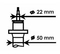 . KYB 334834 Para Urti Asse Anteriore Per VW Golf VI Caddy IV Audi A3 Skoda Seat