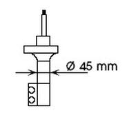 KYB 632073 Ammortizzatore per NISSAN