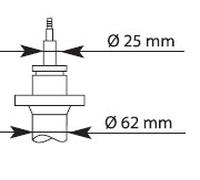 KYB Ammortizzatore per CITROËN FIAT PEUGEOT 635806