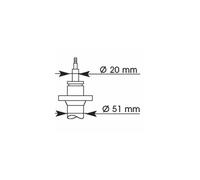 KYB Ammortizzatore Anteriore Per BMW Serie 3 E30 1133560 1135465 1135635