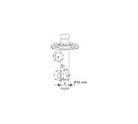 KYB Amortisseur Anteriore per DS DS3 1.2 THP 110 PureTech 130 VTi 82