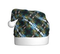 Kycvds Cappello di Babbo Natale delle Isole Norvegie per adulti Unisex Velvet Comfort Extra Addensare Cappello per Capodanno