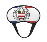 Kycvds La maschera per gli occhi con bandiera del Paraguay Map03 è adatta per donne e uomini per rilassare la maschera notturna a pressione zero