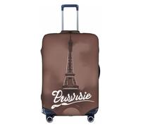 Kycvds Torre Eiffel del caffè parigino Il coperchio del bagagliaio è adatto per bagagli da 18-32 pollici. Bagaglio personalizzato coperchio del tronco personalizzato.