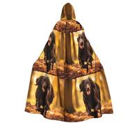 Kycvds Trotting Flat Coated Retrievers Paw Costume Adulto Mantello Con Cappuccio Casual Accappatoio Con Cappuccio Mantello Veste Abbigliamento Cappotto Con Cappuccio Uniforme