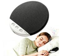 Kyduu Altoparlante Cuscino Bluetooth, Altoparlanti Da Cuscino, Speaker Bluetooth con Rumori Bianchi & Timer, cuscino altoparlante sotto il cuscino per dormire, Mini Cassa Bluetooth Portatile (Nero)
