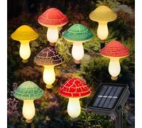 Kyduu Luci Solari a Fungo per Esterni - Lampade Solari per Giardino e Cortile, IP65 Impermeabili