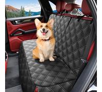 KYG Coperta per cani, impermeabile, protezione rimovibile, di alta qualità, compatibile con Isofix per la maggior parte delle auto e dei SUV compatti, 128 x 58 x 45 cm