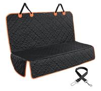 KYG Coprisedile Auto per Cani Coprisella per sedile posteriore per auto con cintura di sicurezza, Antiscivolo e Antigraffio Sedili Posteriori per Auto, SUV, Camion, 132x58x46cm