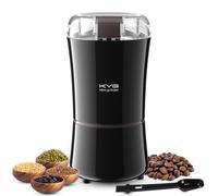 KYG Macinacaffè Elettrico 200W 50g con Lame in Acciaio Inox Macinino Inossidabile 304 Coffee Grinder per Chicchi di caffè Macina Spezie Semi Pepe Zucchero Sale