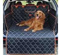 KYG Telo Auto per Cani con Protezione Laterale e Paraurti, Protezione Bagagliaio Auto per Cani, Impermeabile, Antiscivolo e Resistente ai Graffi per Bagagliaio di Auto, SUV, Lavabile, Durevole