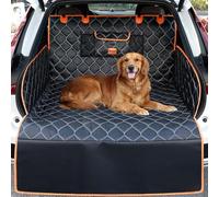KYG Telo Auto per Cani con Protezione Laterale e Paraurti, Protezione Bagagliaio Auto per Cani, per Station Wagon, Impermeabile, Antiscivolo e Resistente ai Graffi Lavabile, 215 * 110cm