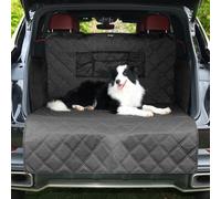KYG Telo Bagagliaio Auto per Cani 195 * 105cm Universale Tappetini per Bagagliaio Copri Baule Auto per Cani Antiscivolo Impermeabile Antigraffio Telo Posteriore Bagagliaio Nero